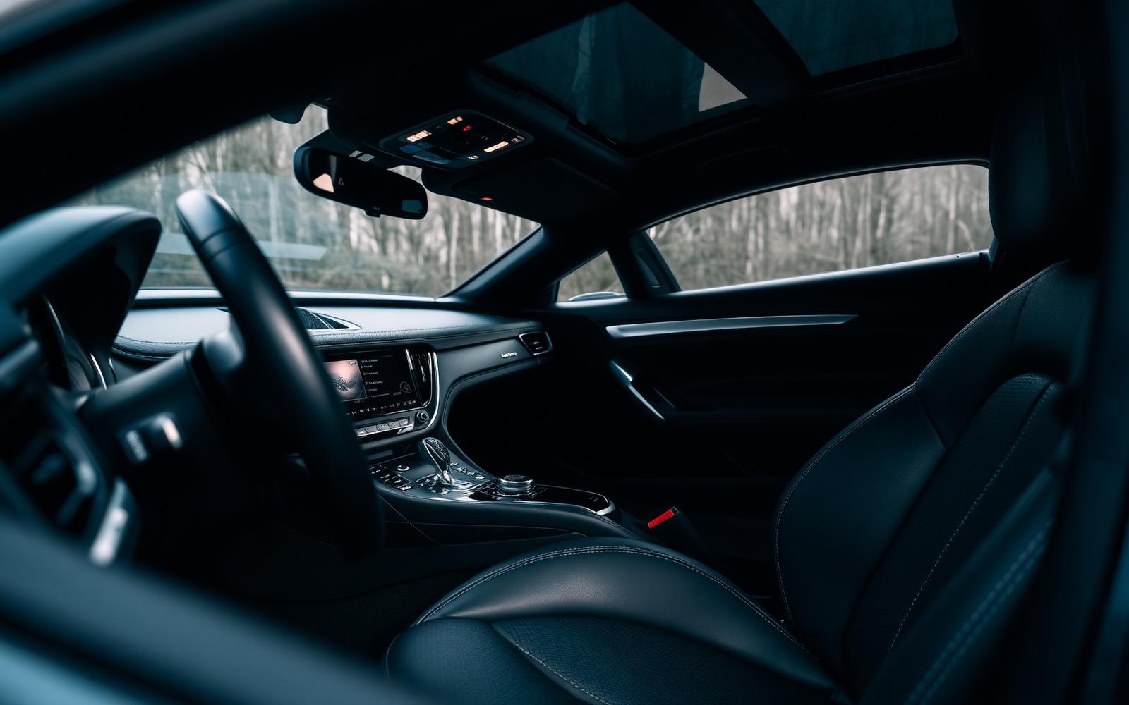 Pristine detailed luxury interior